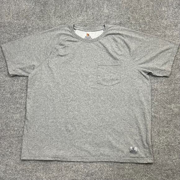 Rugged Elements Durable Utility T-Shirt Men's 2XL Gray Cotton Crew Neck Pullover - Picture 1 of 11